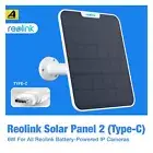 Reolink Solar Panel For Reolink Battery Powered Cameras Type-C Argus Eco Duo PT