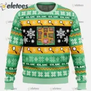 Clue Board Game Christmas Ugly Sweater Perfect Gift for Game Lovers