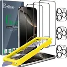 3+3 Pack Screen Protector & Camera Lens Protector for iPhone 16 Pro Max 6.9 Inch