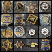 Federal MINI PIN set 16 pc CID DOJ BIA DOD Treasury Mint Commerce Customs FD