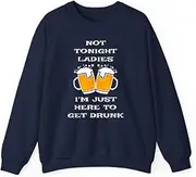 [VidiAmazing] Not Tonight Ladies I'm Just Here to Get Drunk St Patrick Day ds031 T-Shirt