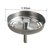 Easy to Clean and Maintain Kitchen Sink Strainer Basket with Seal Plug Fittings