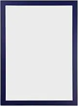 A4 Document Sign Holder Frosted Magnetic File Frame PVC Poster Picture Notice Display Frame for Whiteboard Fridge Cabinet Wall Blue