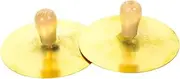 BESTonZON Finger Cymbals 10cm Small Hand Cymbals for Boys and Girls Musical Instrument