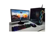 Intel Quad Core I5 Gaming PC NVIDIA GT 1030 8GB RAM 240GB SSD 250GB HDD W10P With Monitor(Refurbished)