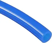 uxcell Pneumatic Air Tubing, 6mm OD x 4mm ID 5 Meters 16ft PU Polyurethane Air Compressor Tube Hose Pipe Blue