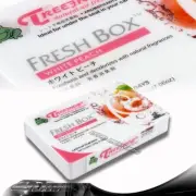 White Peach -TreeFrog Tree Frog Natural Xtreme Fresh Box Car Air Freshener JDM (for: Subaru)