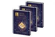 3x Wizarding World Harry Potter Character Marauders Map A4 Wiro Notebook