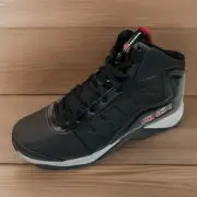 Mens And1 Athletic Playoff Black Challenger Size 9 Non-marking Outsole, Padded