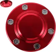 GETAJGHSD Aluminum Alloy Wheel Center Caps Replacement for Cars Trucks Vehicles Elegant Electroplated Design Easy Sticker Installation Enhanced Protection Moisture