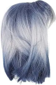 Long-lasting High-temperature Fiber Side Bang Wig Set Natural Women's Short Wig Stylish Hair Accessory for Fun Parties Daily Use