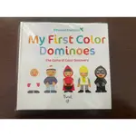 MY FIRST COLOR DOMINOES 我的第一本配對遊戲書 #兒童繪本 #全新