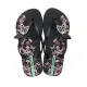 【IPANEMA】女鞋 LOLITA POP系列 黑/黑/綠 型號：26085(巴西品牌、巴西拖鞋、人字拖、夾腳拖)