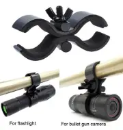 Shotgun Hunting Gun Metal Clip Mount Holder Bracket For Flashlight Laser Torch