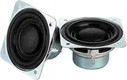 PZNGNKELPT 2.25inch 60MM Neodymium Mid-Woofer 3Ohm10W Home Theater Paper Cone Rubber Edge Loudspeaker 2Pcs Bookshelf Speaker