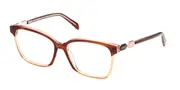 Emilio Pucci EP5185 056 Men's Glasses Brown Size 55 - Private Health Rebate - Blue Light Block Available