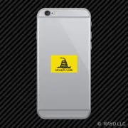 Molon Labe Gadsden Flag Cell Phone Sticker Mobile Die Cut don't tread on me 2A