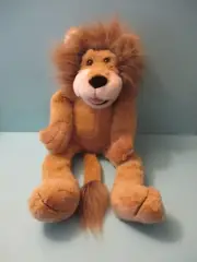Macy's Bullocks Rowland Lion Hand Puppet Plush Brown 1994 24"