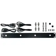 1 Space Front Mount Antenna Kit with 4 BNC Coaxial Cables & 4 Bulkhead Adapters