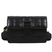 2021 Lattice Pattern Small Shoulder Bag Women's Designer PU Leather Flap Bags Hasp Square Crossbody Female Travel Messenger Bag