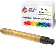 Yellow Compatible Toner Cartridge for Ricoh TYPE-C3501SY 841437 (15,000 Pages) for Lanier MPC3001 MPC3501 Ricoh Aficio MP C3001 C3501
