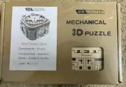 Star Music Box Puzzle Wooden 3D Mechanical