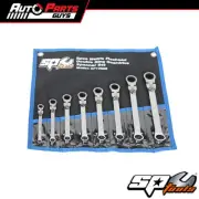 SP Tools Double Ring Gear Drive Spanner Set Flex Head - Metric - 8pc | SP10628