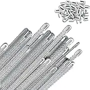 35Pcs 1/4''x 13.7Inch Spiral Steel Metal Boning for Corset, Sewing Corset Boning Precut for Contume Dress (6mm)