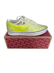 Vans NEW Comfycush Slip Skool Checkerboard Yellow Men’s 10.5 Shoes Sneakers