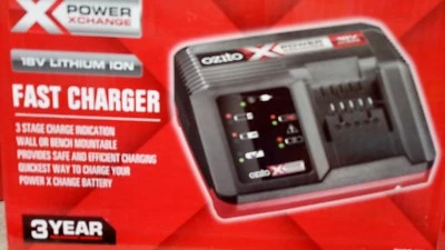 GENUINE OZITO 18V FAST CHARGER FOR LI-ION LITHIUM BATTERY TOOL DIY DRILL XCHANGE