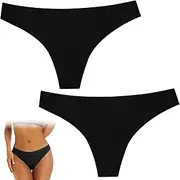 [PIDUDU] Seamless Thongs for Women No Show Thong Seamless Underwear Panties Breathable Comfortable Underwear Womens