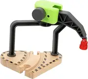 BESTonZON Rail Crane Accessories Railway Crane Toy Model for Playing Crane Toy DIY Model Crane Model for Playing Train Crane Funny Crane Model Decorative Crane Model
