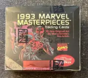 1993 Marvel Masterpieces SKYBOX Booster Box 36 Pack Box - Factory Sealed!!