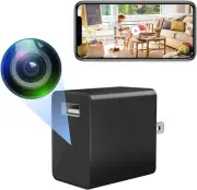 Mini 1080P Camera Charger - Wireless Camera - Wifi Tiny USB Charger Camera, 140-