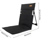 Folding Zero Gravity Outdoor Recliner Patio Lounge Chair w/Back Support Portable
