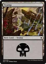 MTG Magic - Swamp C - Ixalan - Common - Foil Near Mint