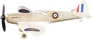 Spitfire complete vintage model rubber-powered balsa wood aircraft kit that really flies