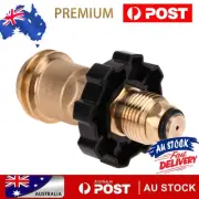 Universal Fit Propane Adapter Safe Solid Brass Regulator for Outdoor Camping