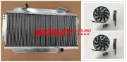 2 ROW For Triumph Spitfire MARK III/IV / 1500 1964-1978 Aluminum radiator & fans