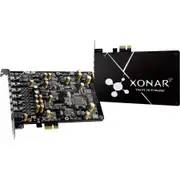 Asus Xonar AE 7.1 Channel PCIe Gaming Sound Card 192kHz/24-bit Hi-Res Audio