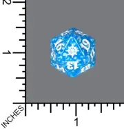 Brand New D20 Spindown Magic Spindown Die - Ixalan - Blue MTG Dice D20