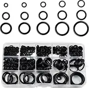 Sealing Ring Kit | Rubber Washer Assortment Gasket Sealing,Effective O Rings Replacement Automotive Repair Tool for Various Household and Industrial Applications