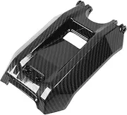 Electric Dirt Bike Battery Cover, Carbon Fiber Pattern Battery Compartment Protector Replacement for SUR‑RON Light Bee X S, Strong Protective Function, Rugged ABS, Stylish Look