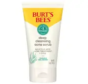 BURT'S BEES Clear and Balanced Deep Cleansing Acne Scrub 4 oz NEW