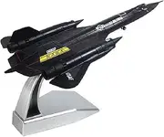 for Us Reconnaissance Aircraft Blackbird Sr-71 Simulation Alloy Fighter Aircraft Model Finished Product 1: 144