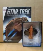 Star Trek Eaglemoss Starship Kazon Raider with magazine 106