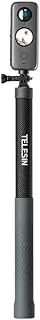 Telesin 3 Meter Carbon Fibre Selfie Stick (3rd Generation) for Insta360 X4 / X3 / ONE X2 / ONE X/ONE R/GO 3 / Ace