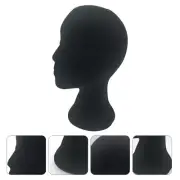 Wig Head Mold Artificial Rattan Polystyrene Stands Mannequin