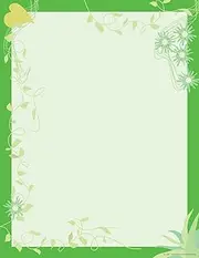 Barker Creek - Office Products 8-1/2 x 11 Designer Computer Paper, Go Green, 50-Sheets (LL-724)