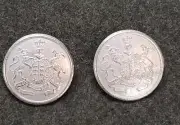 WWI German NCO Württemberg Corporal/ Gefreiter Collar Disk set unpainted